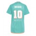 Maillot de foot Inter Miami Lionel Messi #10 Troisième vêtements Femmes 2024-25 Manches Courtes